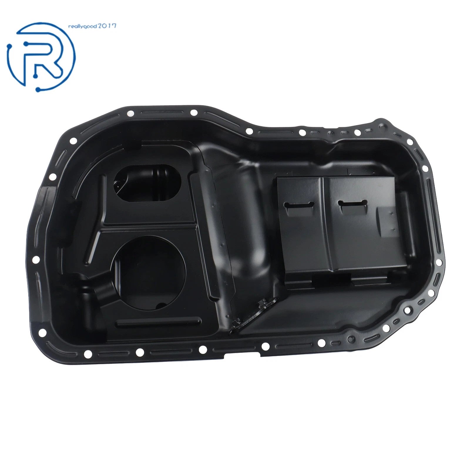 Engine Oil Pan for Mitsubishi Lancer (2004–2006) Black with Drain Plug