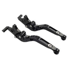 CNC Extendable Brake Clutch Levers for 765 Street Triple R, SPEED TWIN (2017-2023)