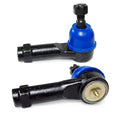 Set of 2 Front Outer Steering Tie Rod Ends for Ford F-150 Mark LT (2004–2008)
