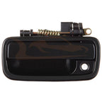 Set of 2 Black Exterior Door Handles for Toyota Tacoma (1995–2004)
