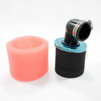 Air Filter Pod Cleaner for PIT Quad Dirt Bike ATV (35mm, 90 Degree)