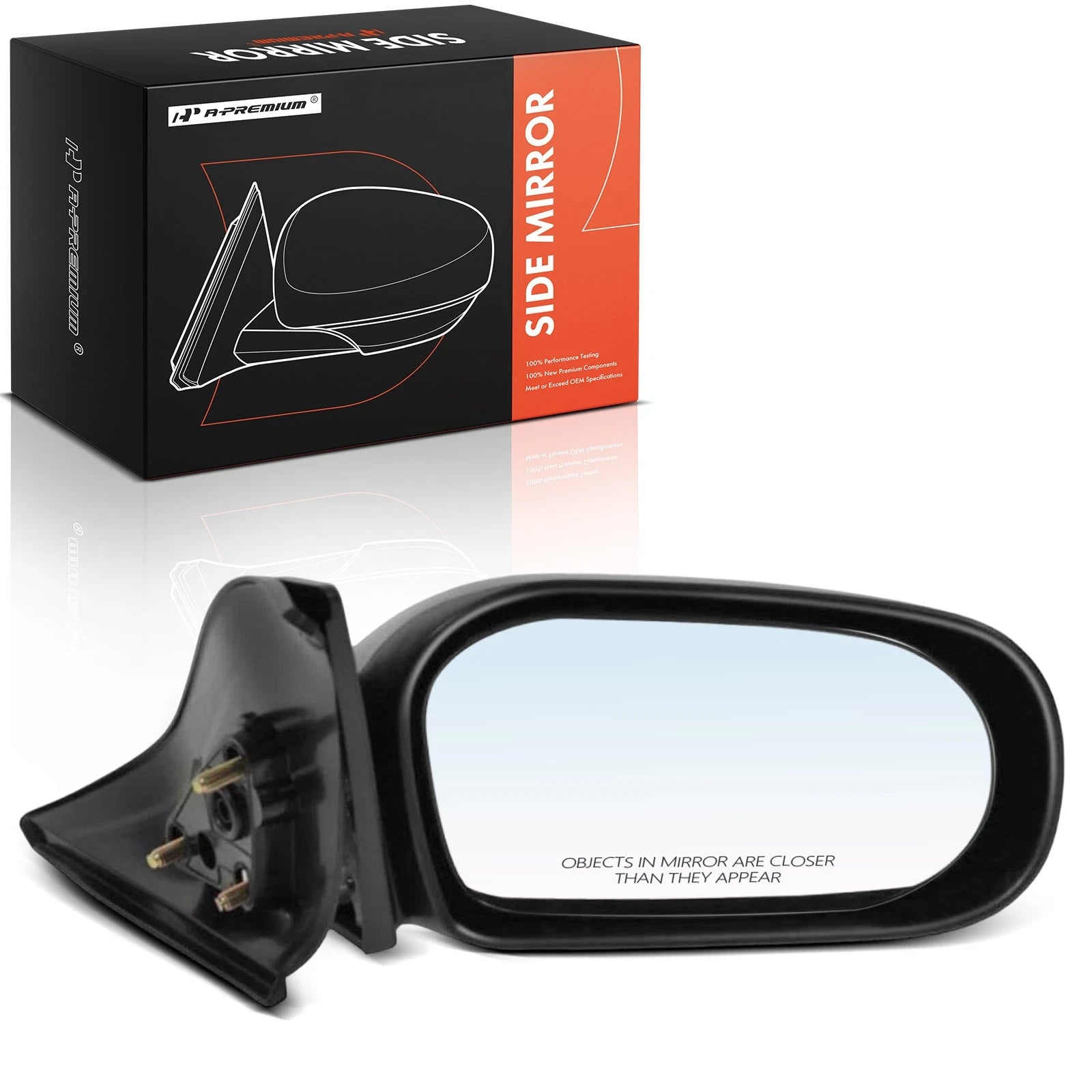Manual Folding Passenger Side Mirror for Toyota Tercel (1995–1999)
