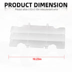 Set of 2 Radiator Grille Fins for Honda CR125 (1992–1997) 19033-KZ4-860