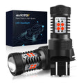 2X Red LED Turn Signal Bulbs for AUXITO (7443 7444)