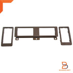 3 x Grey Air Heater Vent Frame Trim for Nissan Navara Ute (1986-1997)