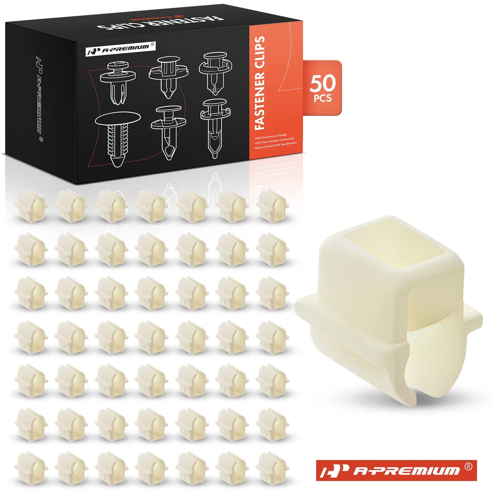 50x Nylon Side Marker Clip for Honda 