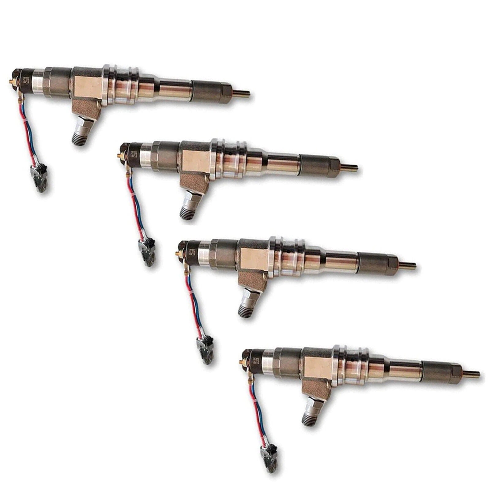 4X Fuel Injector 0445120006 for Mitsubishi Fuso 6M70 (1990–2000)