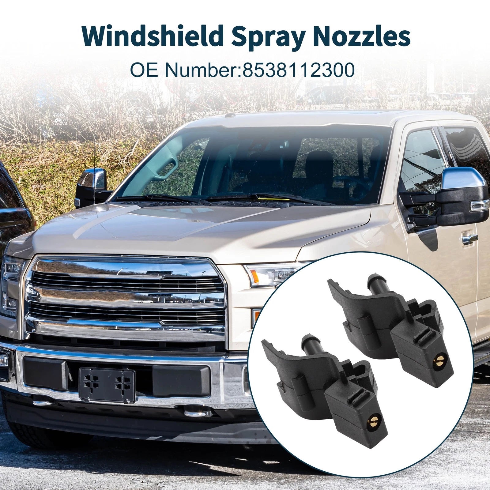 Windshield Washer Nozzle Set for Toyota Camry (No. 8538112300)