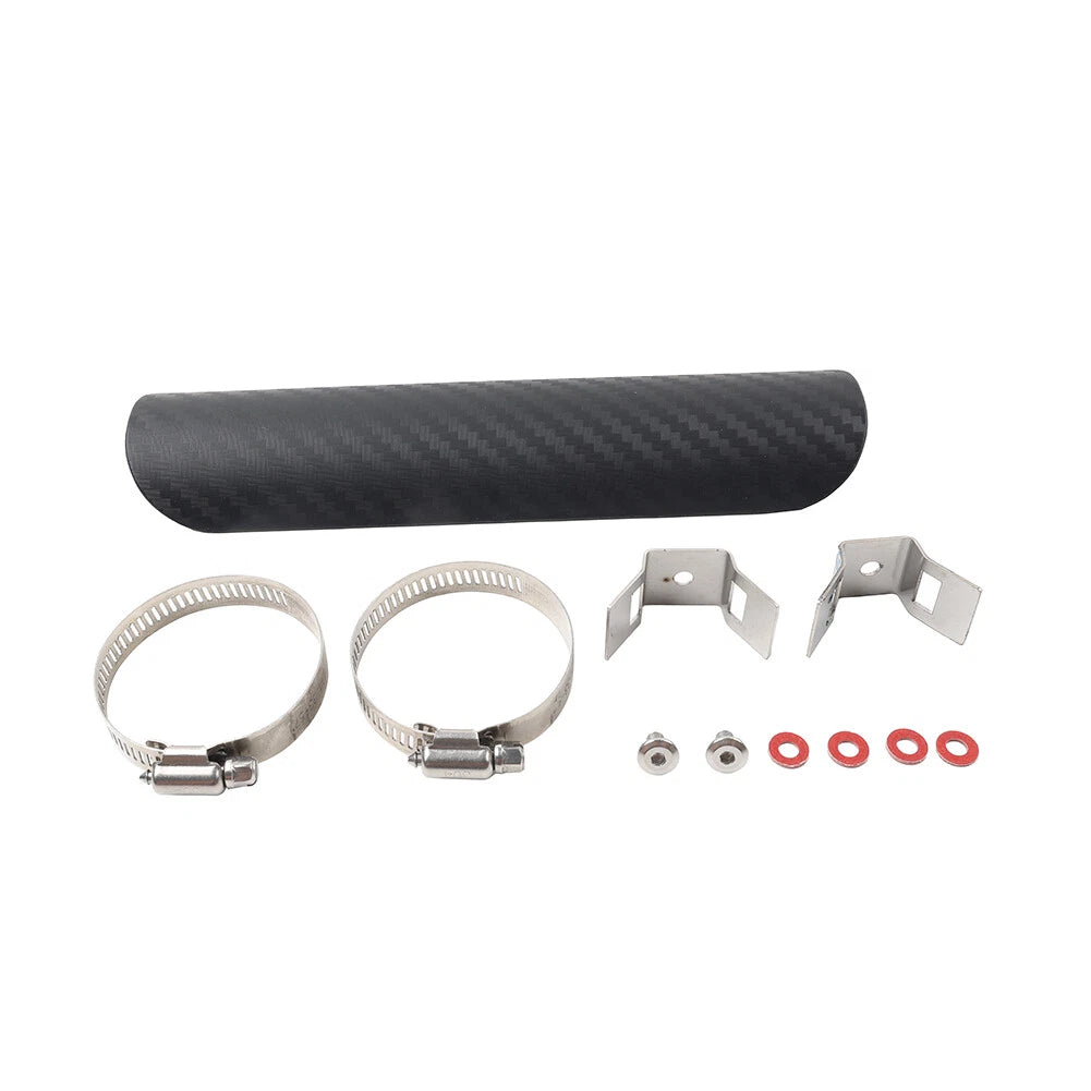 Universal Exhaust Muffler Pipe Heat Shield Cover for