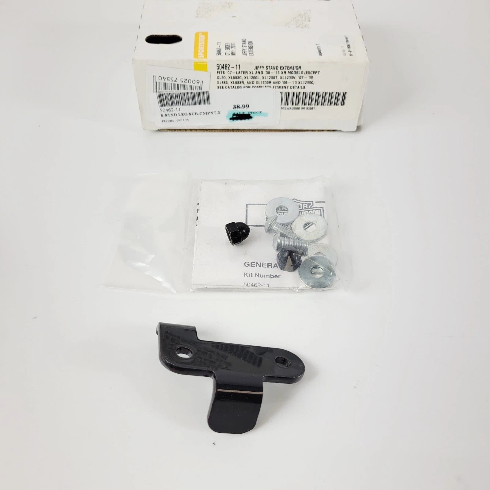 Jiffy Stand Extension Kit for Harley-Davidson Sportster (2007–2022) 50462-11
