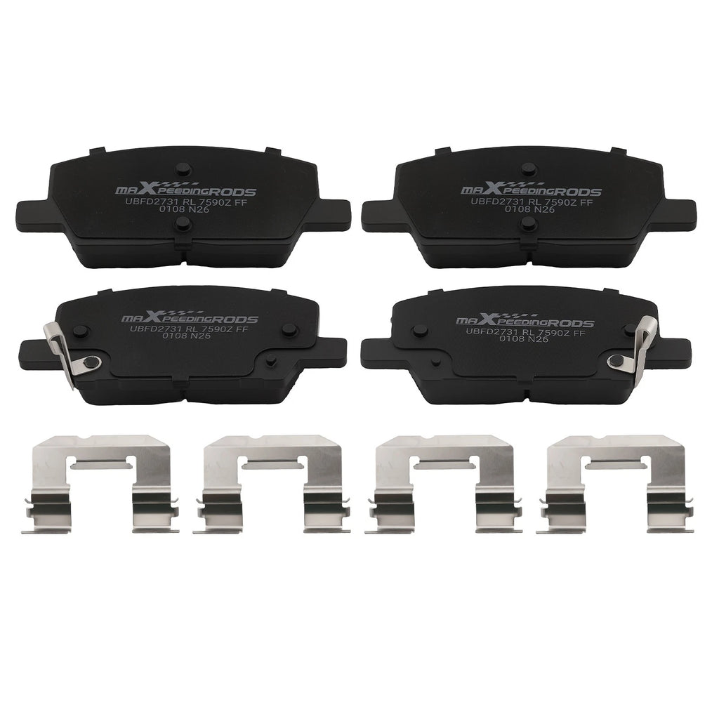 Set of 4 Front Ceramic Brake Pads for Buick Encore (2018–2022)