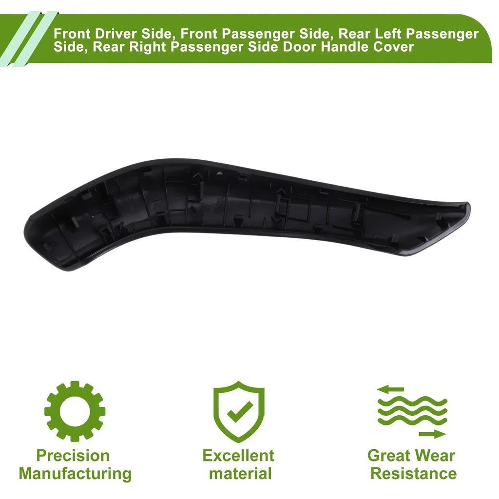 Door Panel Handle Pull Trim Cover for BMW X1 F48 Black (2016 - 2022)