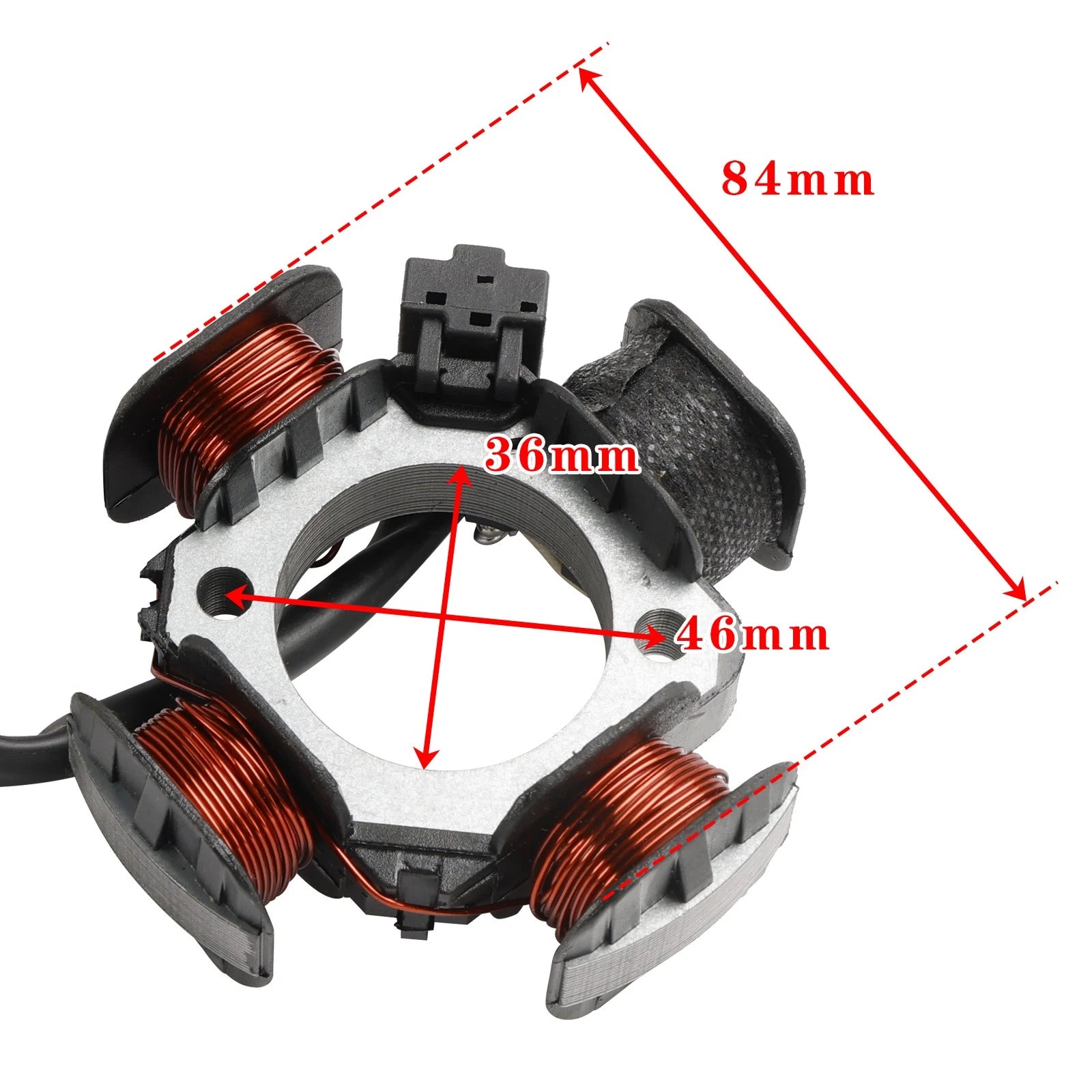 Stator Magneto 84mm for Suzuki Address Katana 50, Aprilia Habana 50 2T