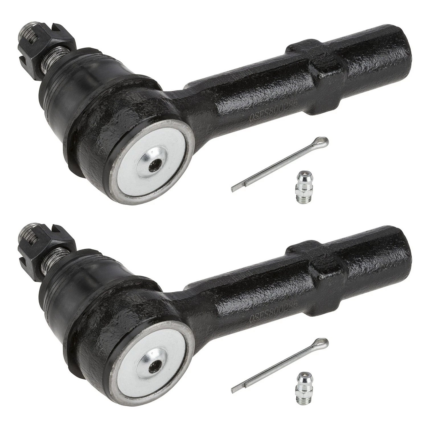 2X Moog Front Outer Steering Tie Rod End Kit for Enclave Acadia Outlook (2007–2017)