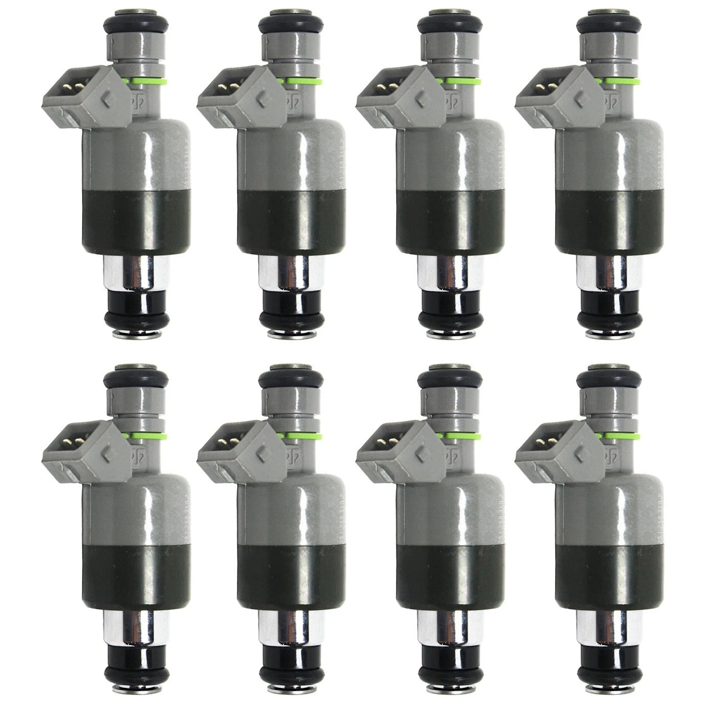 Set of 8 Fuel Injectors for Cadillac Commercial Chassis
