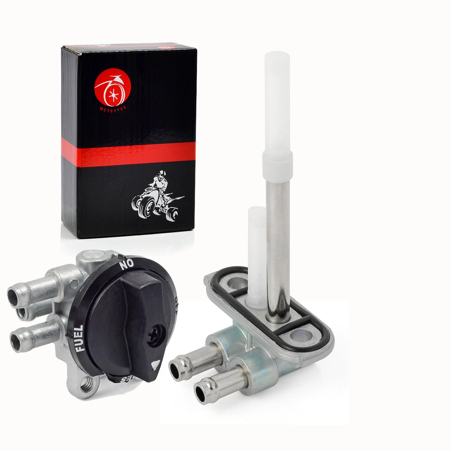 Fuel Valve Petcock & Fuel Tank Filter for Kawasaki Prairie 300 (1999-2002)