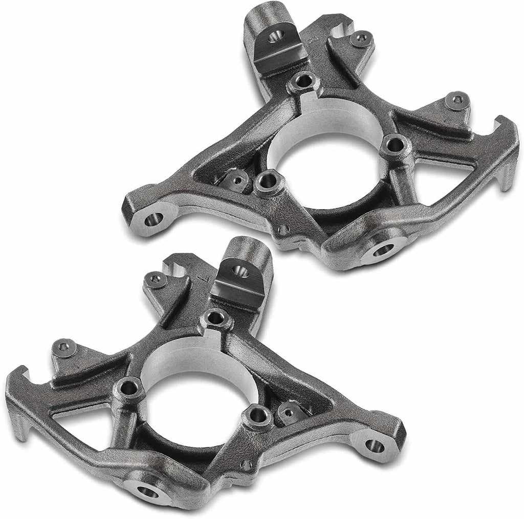 Pair Front Steering Knuckles for Jeep Grand Cherokee Wrangler (1993–2004)