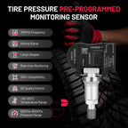 4PCS Tire Pressure Sensor TPMS for Tesla Model 3 (2017-2024) 433MHz