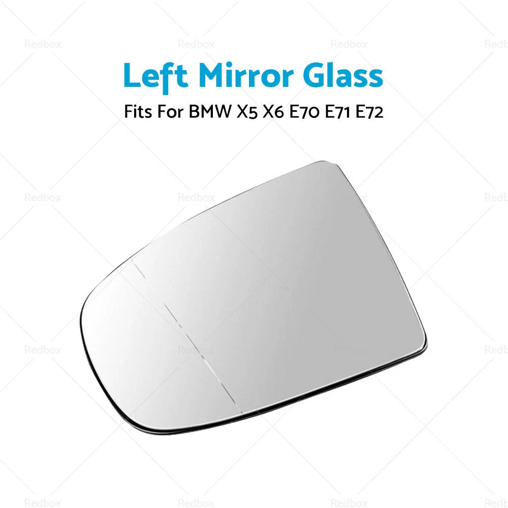 Left Heated Side Mirror for BMW X5 X6 E70 E71 E72 (2007–2019)