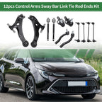 12pcs Front Suspension Kit Lower Control Arm for Toyota Camry (No. ES80602/K750011)