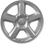 Silver Wheel 20x8.5 Replacement for 2003–2014 Chevy Express