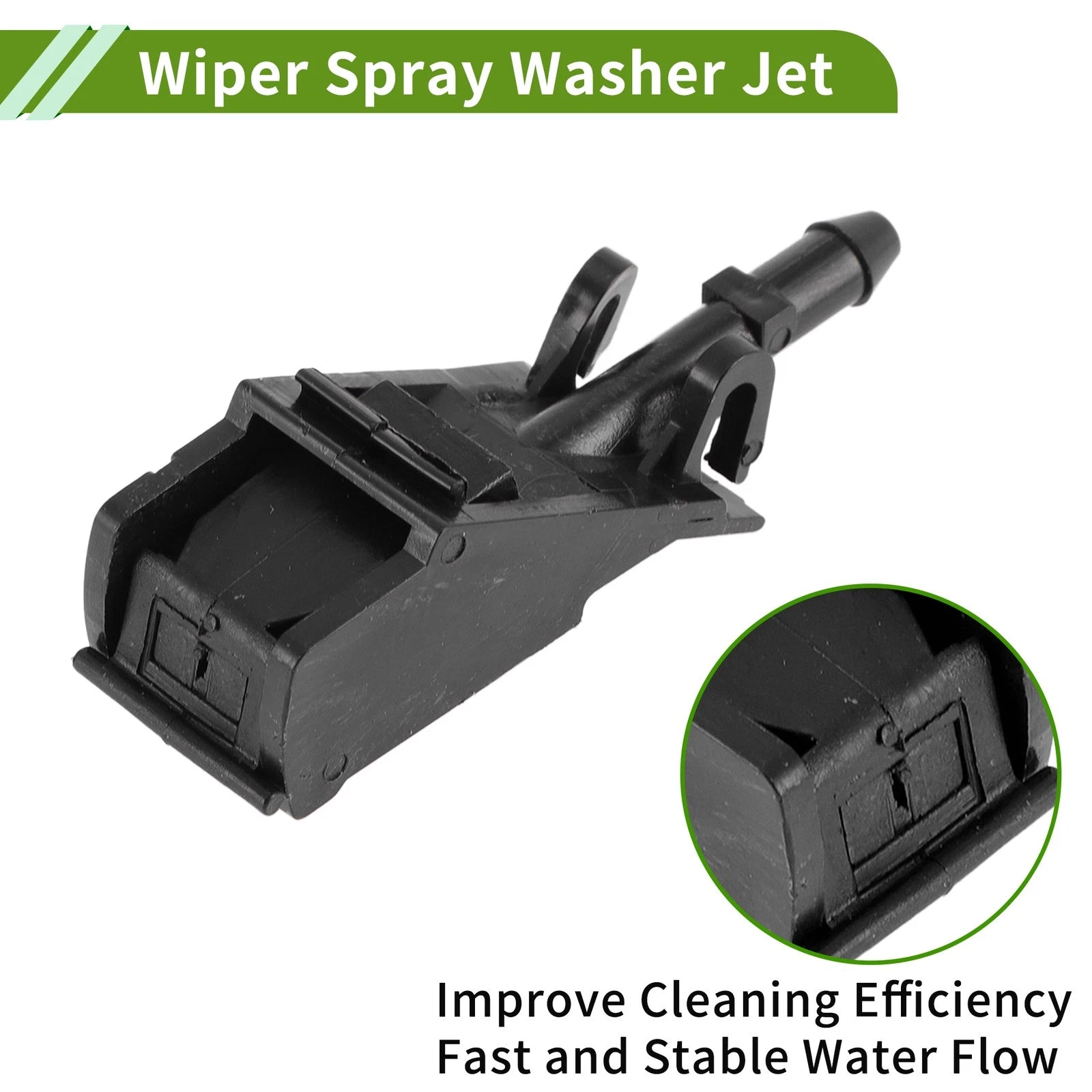 Windshield Washer Nozzle Set for Volkswagen (No. 6E0955985)