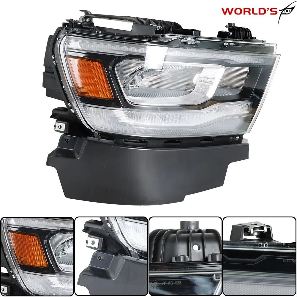 Right Side Full LED Headlight for Dodge Ram 1500 (2019–2021)