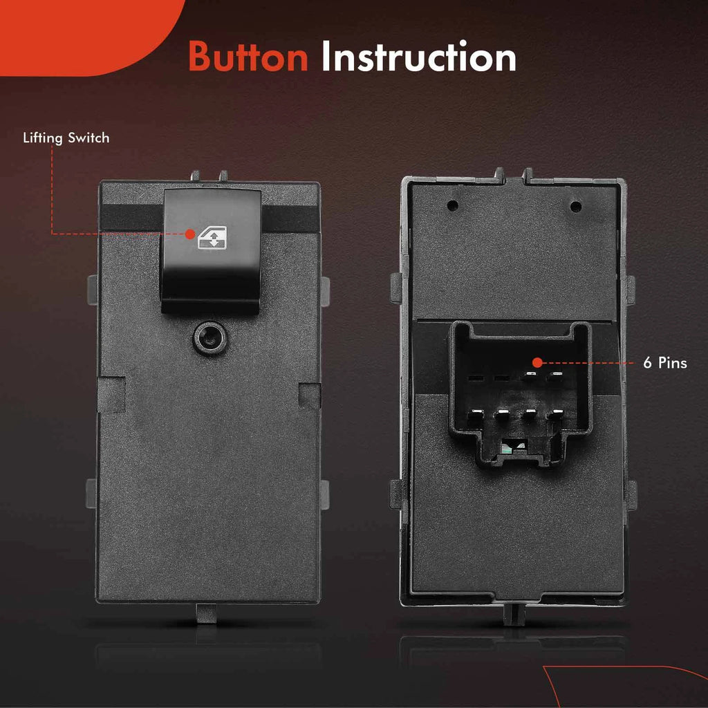 Power Window Switch for Chevy Equinox, Cruze, Buick Encore (2010â2019)