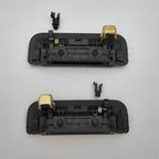Black Outside Door Handle Outer Pair for Mitsubishi Triton L200 MK Strada (1996-2006)