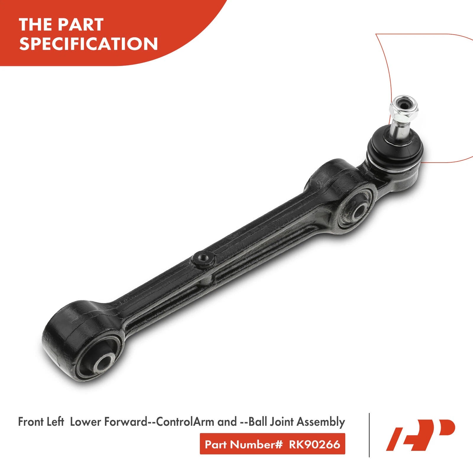 2X Front Lower Control Arm with Ball Joint for Chrysler Sebring (2001-2010)