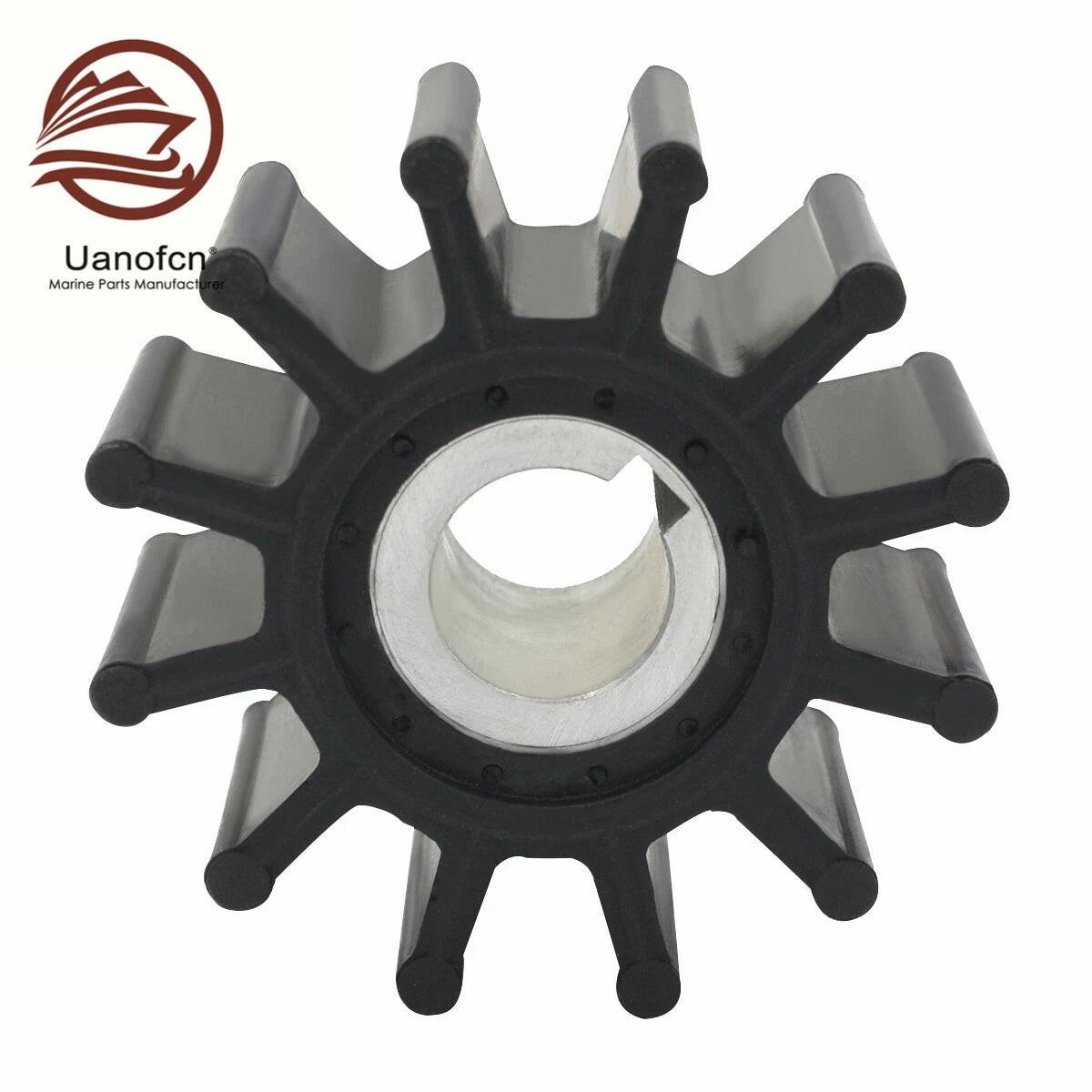Water Pump Flexible Impeller Kit for Sherwood 09959K, Onan 132-0117, 500103