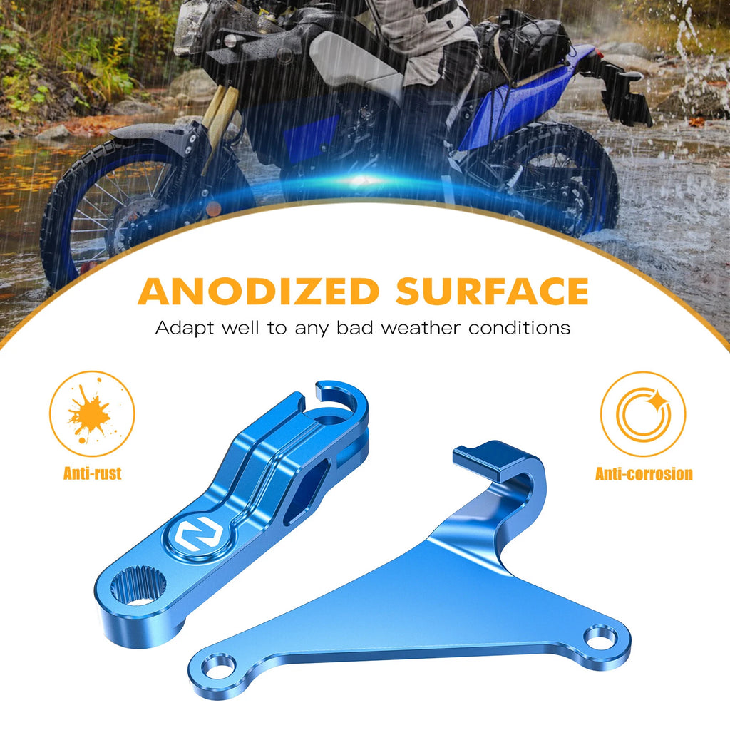 Anodized Clutch Arm Lever & Bracket for Yamaha Tenere 700 (2019–2024)