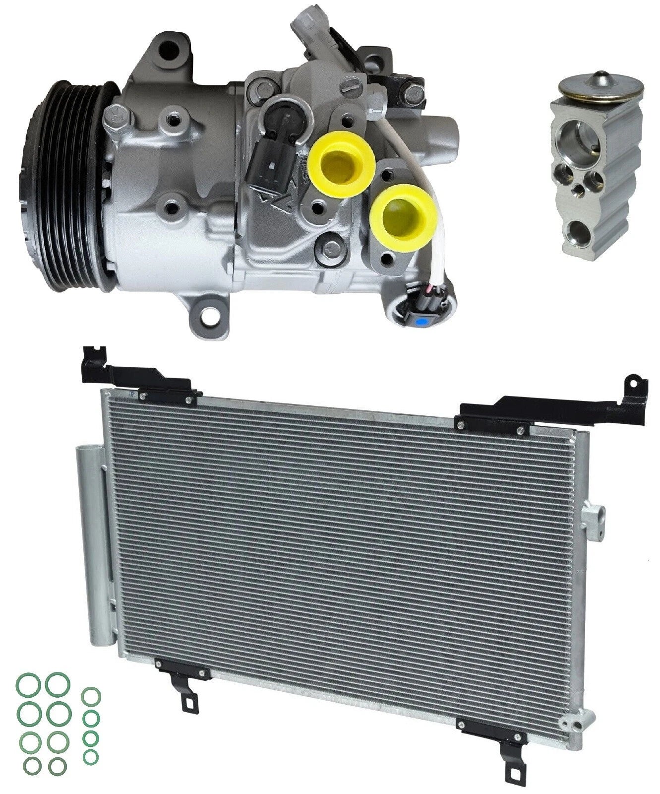 AC Compressor Kit with Condenser for Subaru Outback 2.5L (2020–2025)