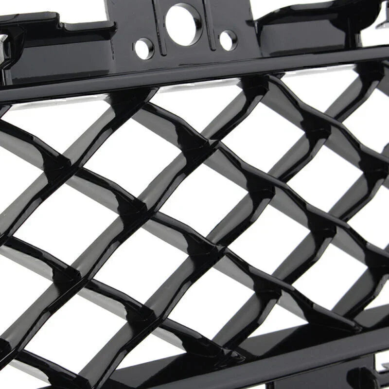 Black ABS Front Lower Bumper Grille Mesh Grill for Jaguar XJ (2010-2015)