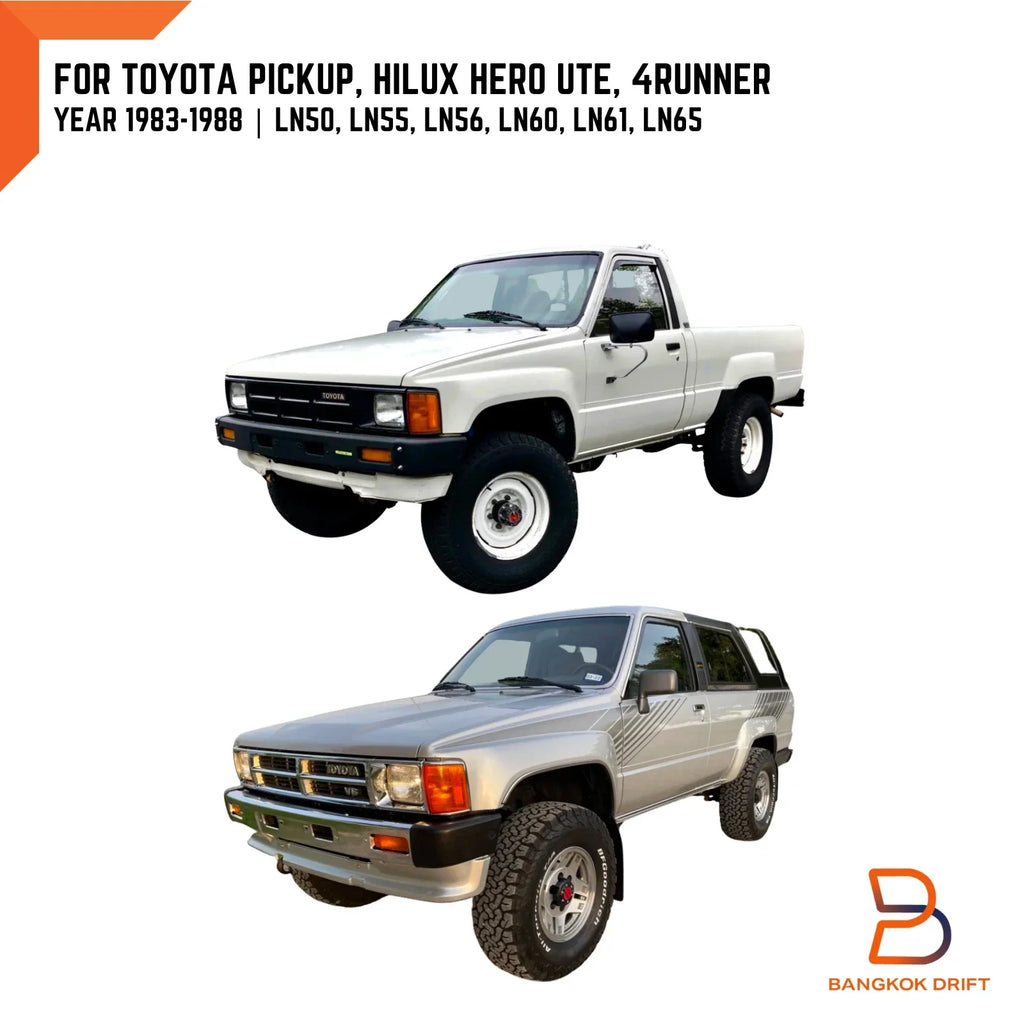 Chrome Corner Park Light Lamp for Toyota Hilux 83-88, 4Runner 83-88