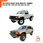 Chrome Corner Park Light Lamp for Toyota Hilux 83-88, 4Runner 83-88
