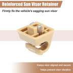 Sun Visor Support Clip Retainer No.A12681000128412 for Mercedes-Benz W201 (1982–1993)