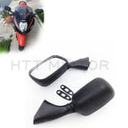 Black Side Rear View Mirrors for Suzuki GSX1300R Hayabusa GSXR1000 GSX-R750 (2000–2023)