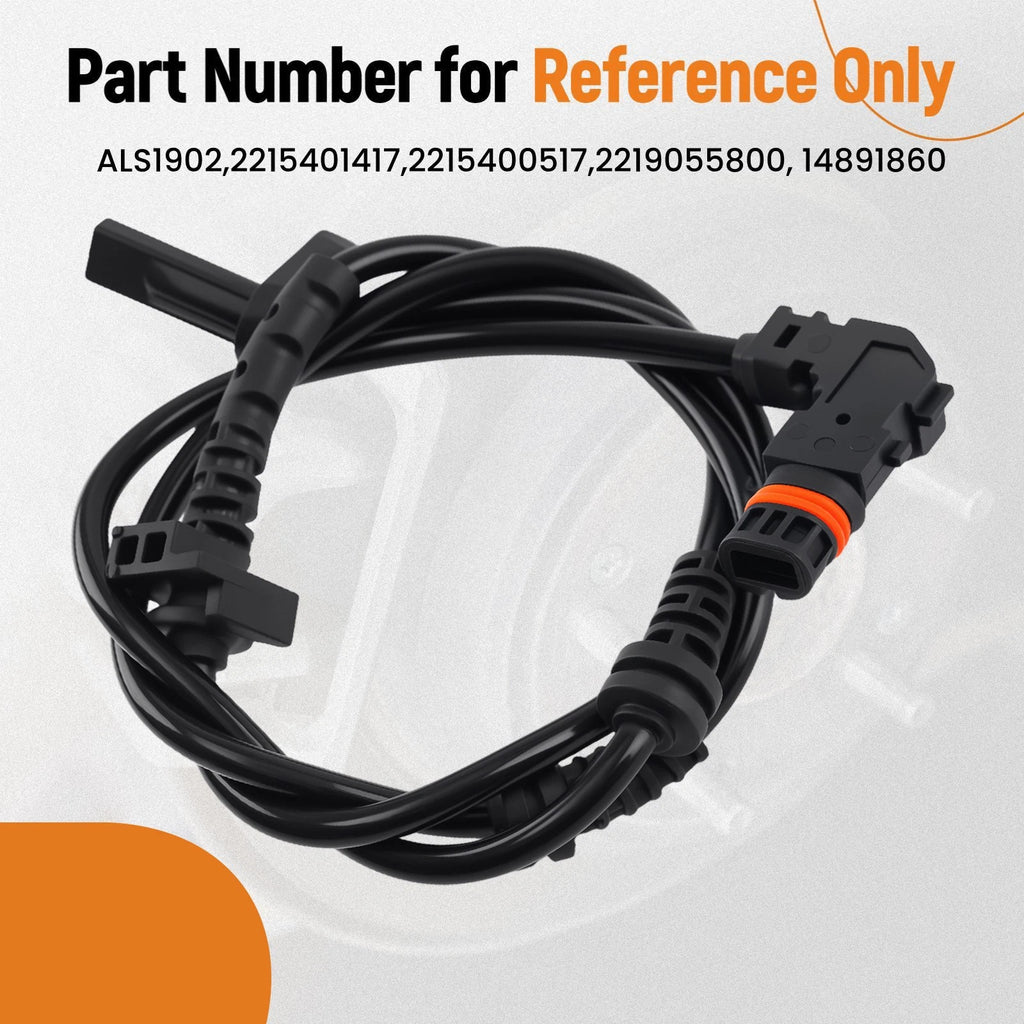 ABS Sensor Front for Mercedes-Benz CL550 S350 S450 S550 (2007–2013) 2215401417 ALS1902