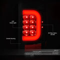 LED C-Bar Tail Brake Light Lamp for Ford F250 F350 Super Duty (2008–2016)