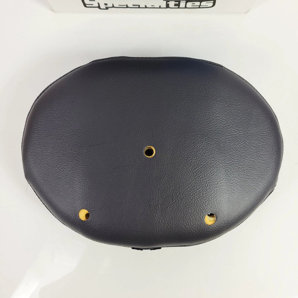 Sissy Bar Pad for Harley Touring (Drag Specialties, Double Diamond, Black Stitch)
