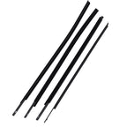 Set of 4 Window Belt Weatherstrips for Toyota Tundra CrewMax (2007–2019)