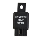 4-Pin SPST Alarm Relay for Car SUV Truck Van Boat Bike (12V 40A)