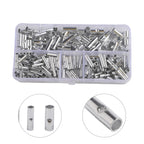 200PCS Non Insulated Butt Connectors for Electrical Wire Crimping