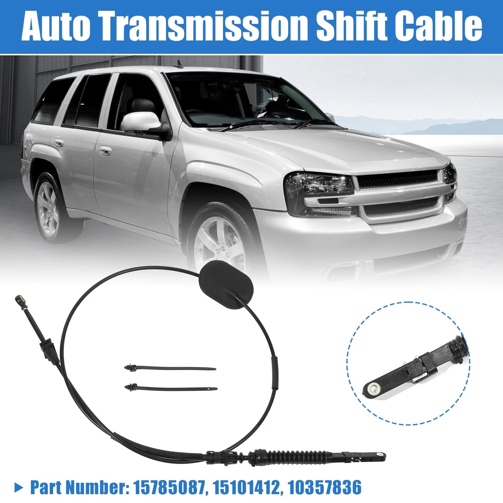 Automatic Transmission Gear Shifter Cable 15785087 for Chevy GMC Buick 