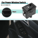 Front Left Driver Power Window Switch for BMW 323i (1999-2000)