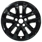 4pc 17 Inch Gloss Black Wheel Skins Set for Hyundai Santa Fe (2019–2020)