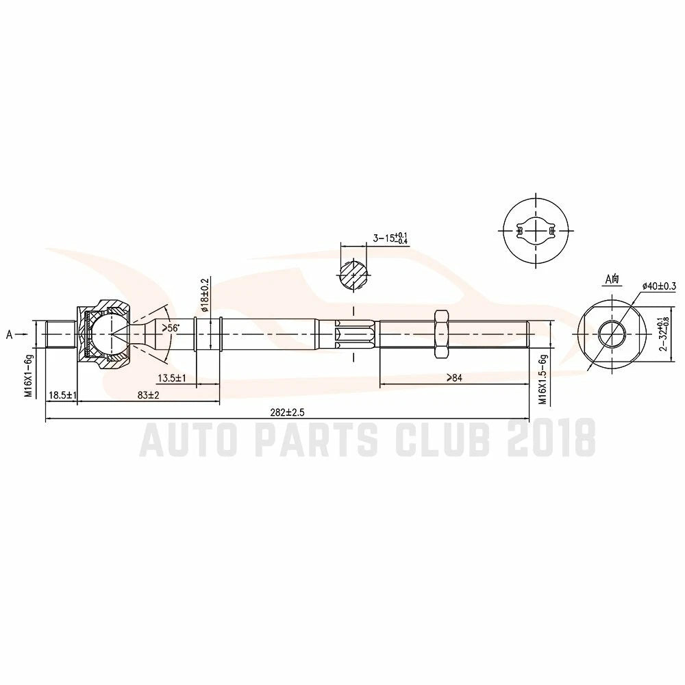 Set of 8 Control Arms Tie Rods Sway Bars for Nissan Murano (2003–2004)