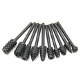 Rotary File 3mm Shank 1/8" 45# Carbon Steel for