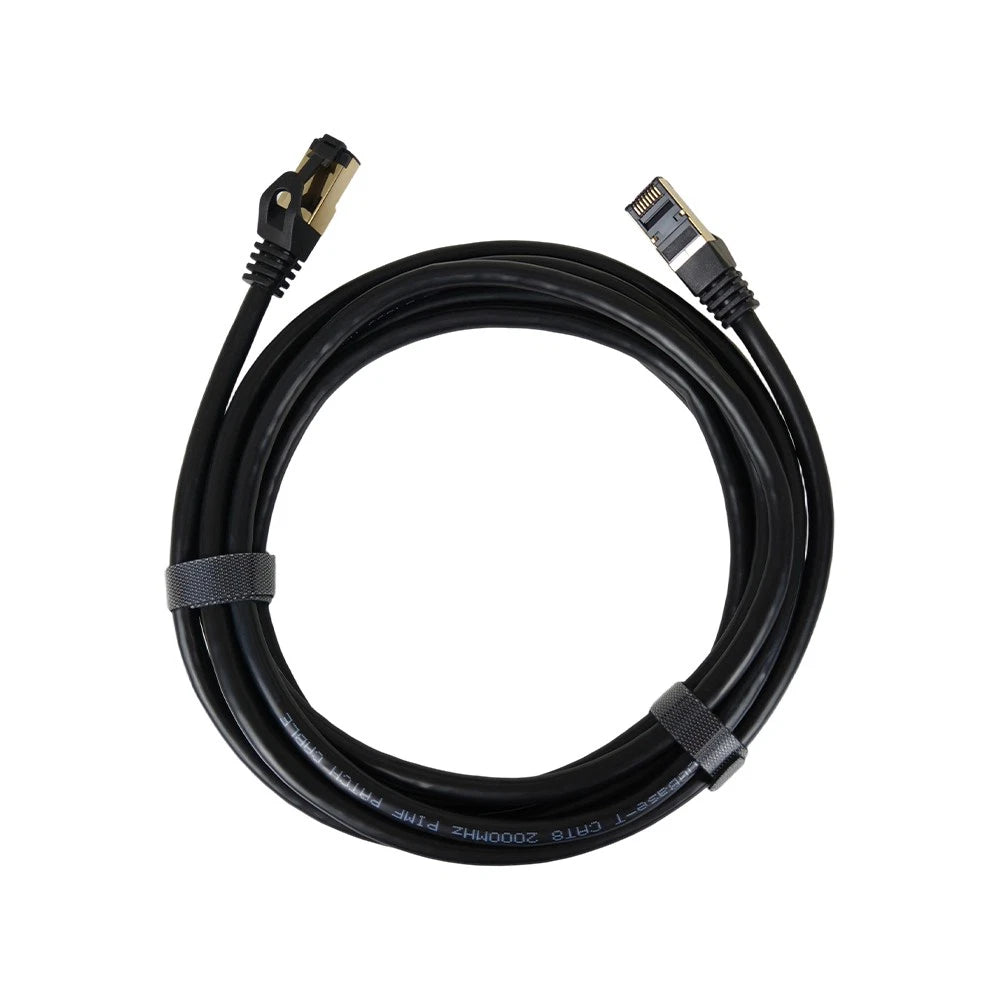 10FT Cat 8 RJ45 Ethernet Cable 40Gbps Patch Cable for Networking